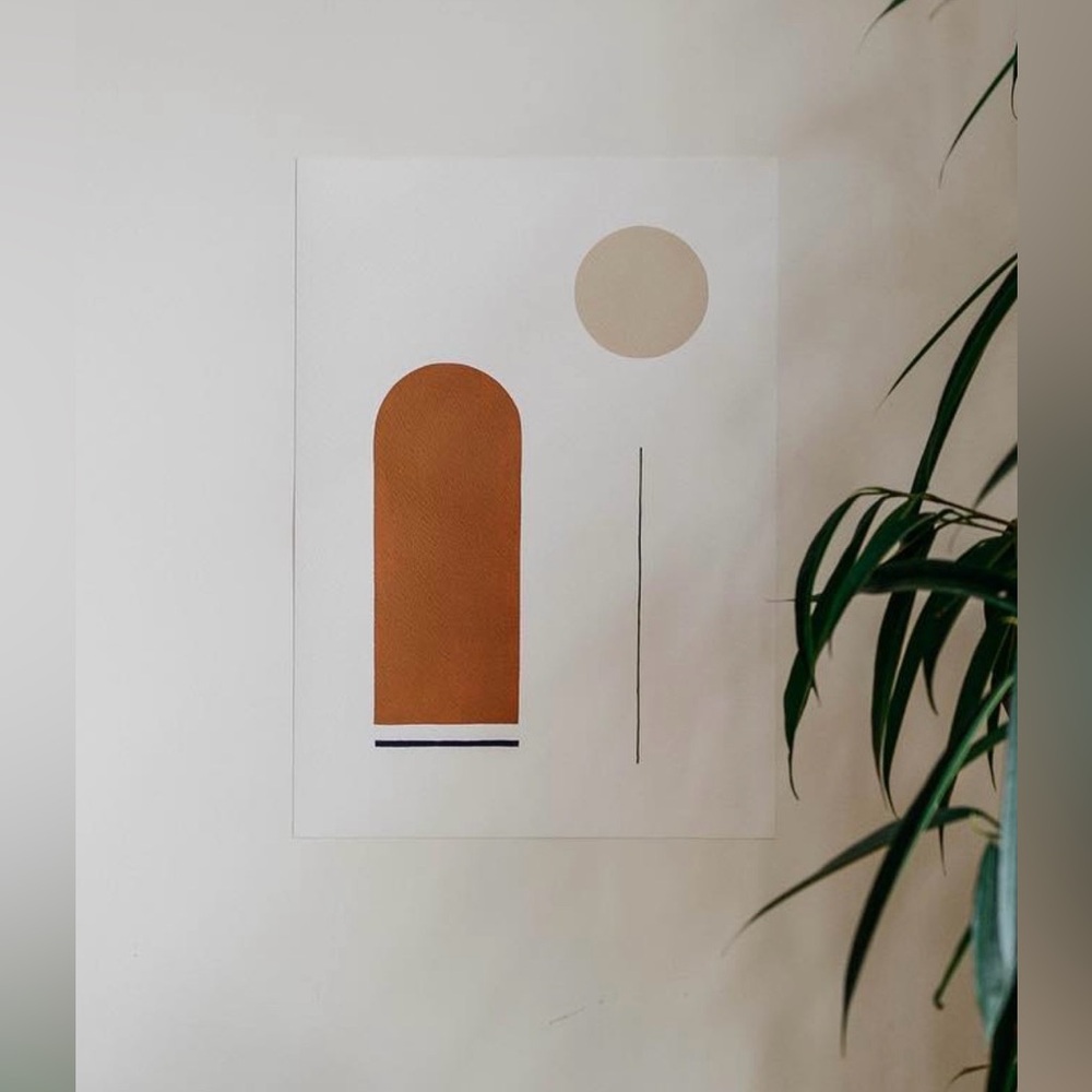 Terracotta Tunnel Print - Bobby Clark (Limited Edition) Framed
